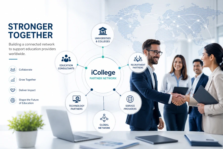 Education partnership network for colleges and universities